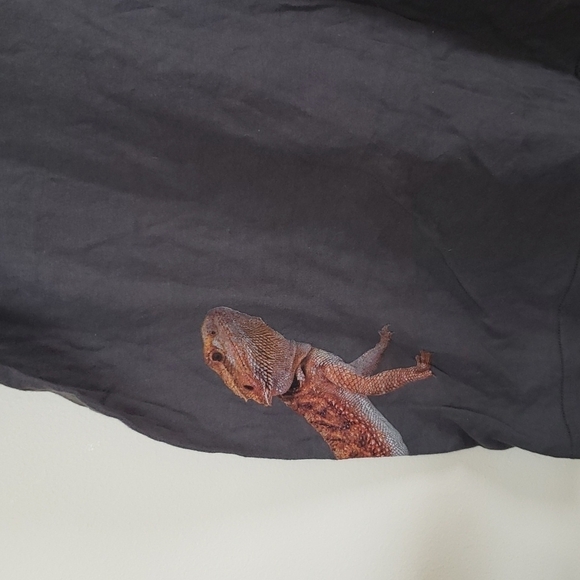American apparel thrive A world of wonder lizard tee shirt. Sz XL. - Picture 2 of 9